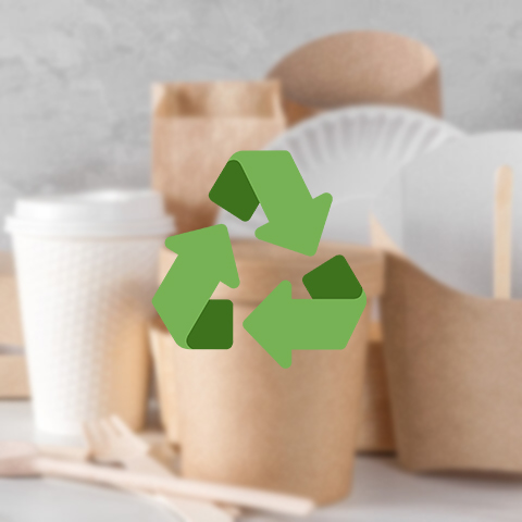 Packaging biodegradabili per prodotti monouso
